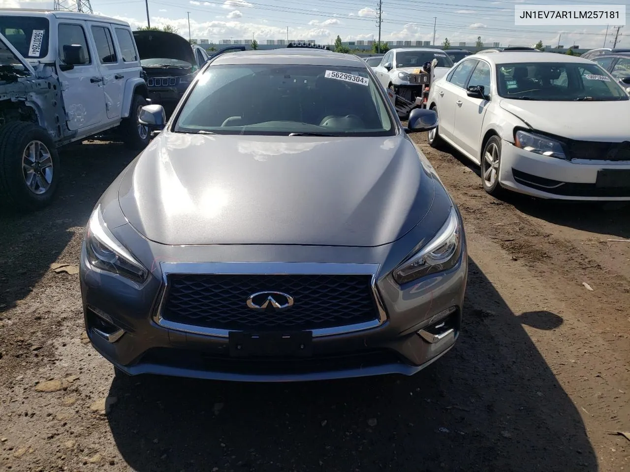 JN1EV7AR1LM257181 2020 Infiniti Q50 Pure