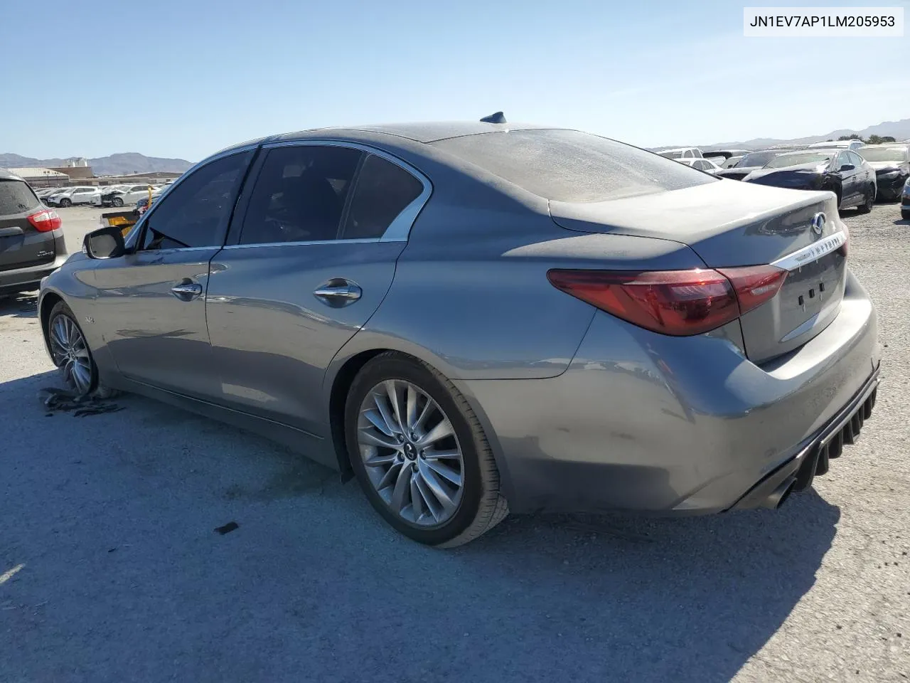 2020 Infiniti Q50 Pure VIN: JN1EV7AP1LM205953 Lot: 57703894