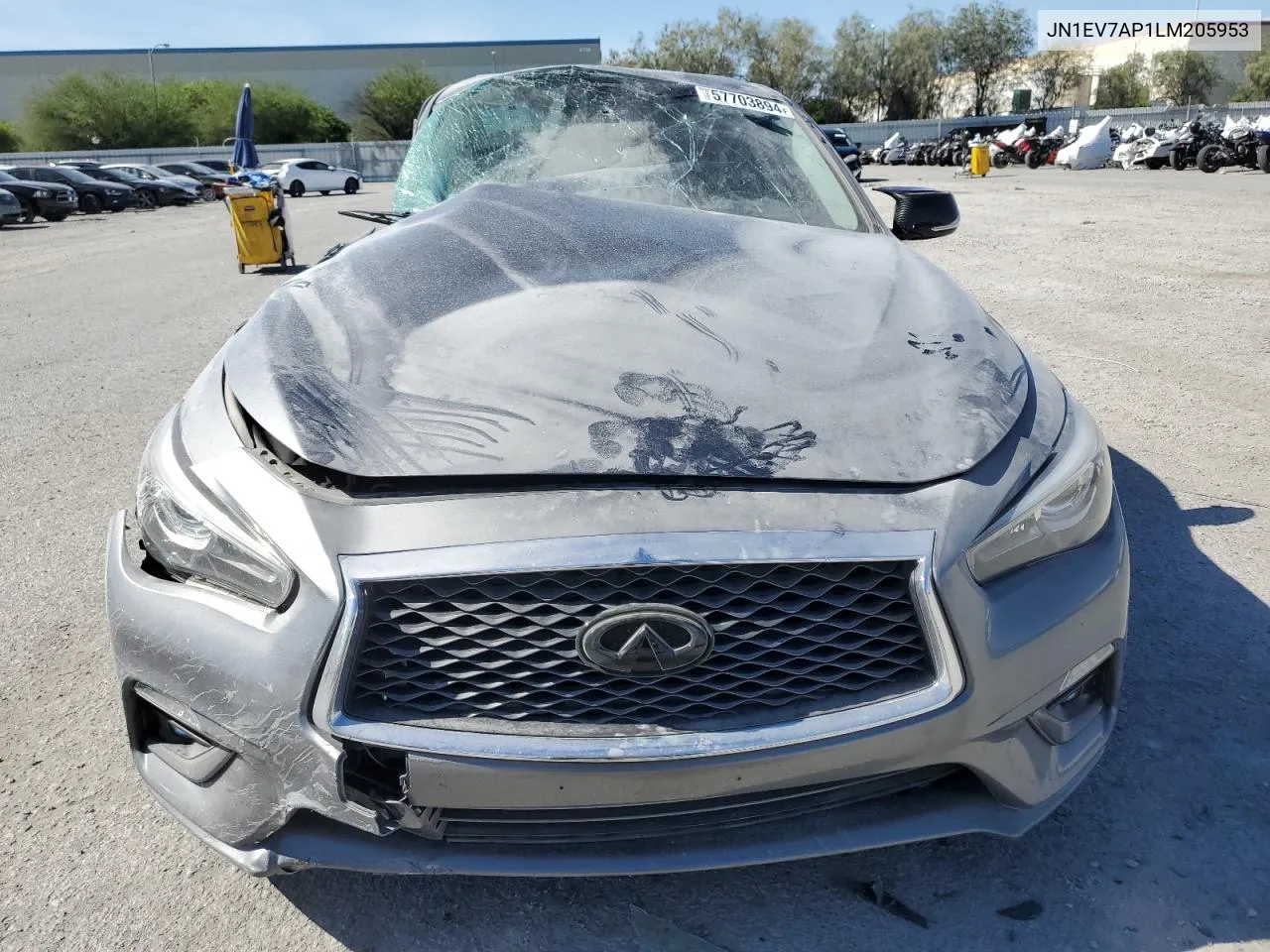 2020 Infiniti Q50 Pure VIN: JN1EV7AP1LM205953 Lot: 57703894