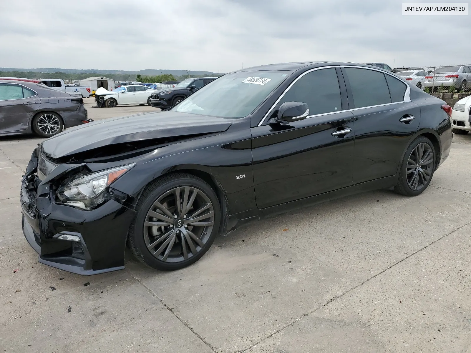 JN1EV7AP7LM204130 2020 Infiniti Q50 Pure