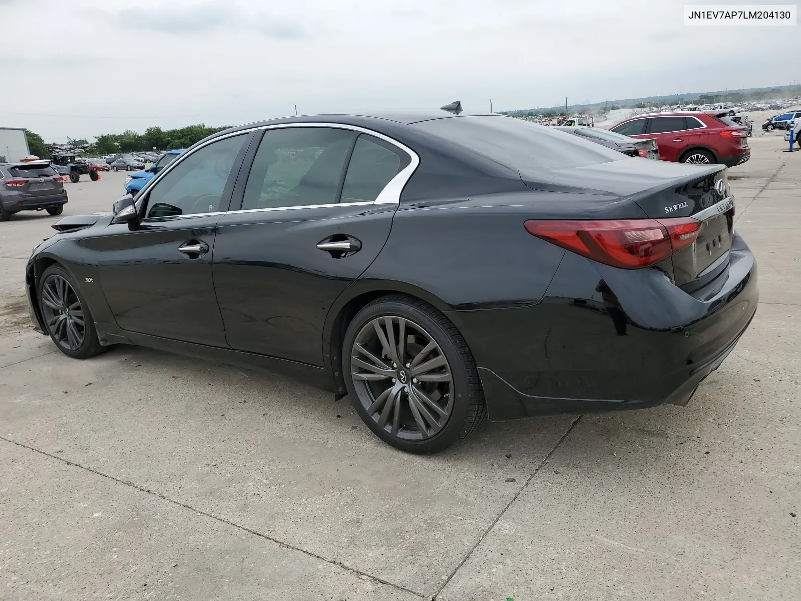 2020 Infiniti Q50 Pure VIN: JN1EV7AP7LM204130 Lot: 58526774