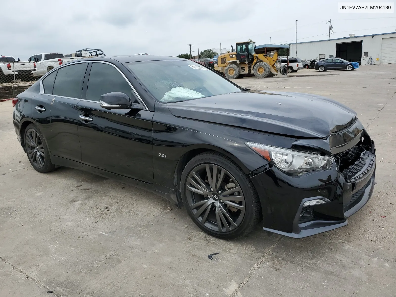 2020 Infiniti Q50 Pure VIN: JN1EV7AP7LM204130 Lot: 58526774