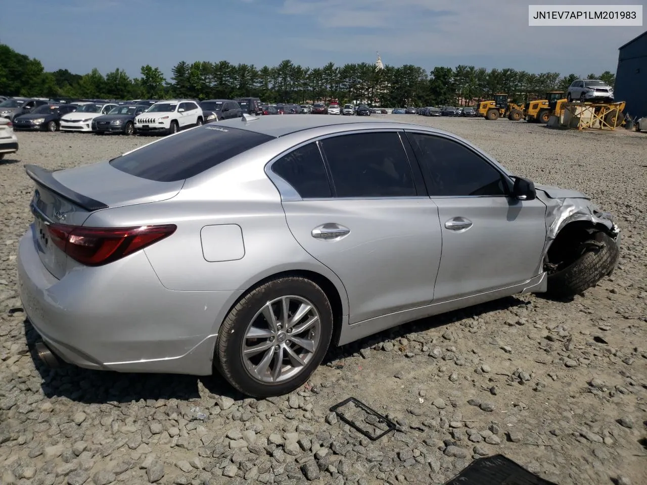 JN1EV7AP1LM201983 2020 Infiniti Q50 Pure