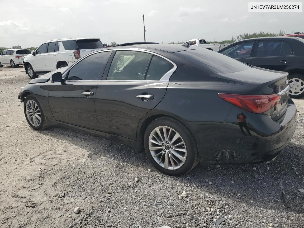 2020 Infiniti Q50 Pure VIN: JN1EV7AR3LM256274 Lot: 62526924