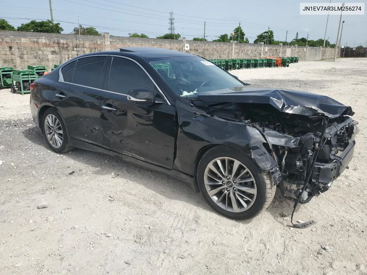 JN1EV7AR3LM256274 2020 Infiniti Q50 Pure