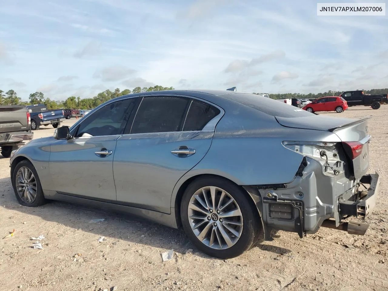 2020 Infiniti Q50 Pure VIN: JN1EV7APXLM207006 Lot: 65199864