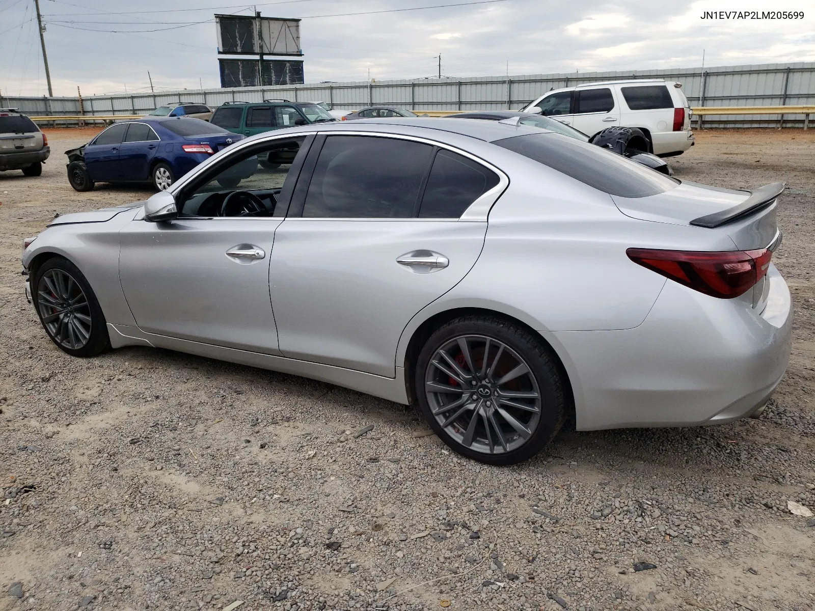 2020 Infiniti Q50 Pure VIN: JN1EV7AP2LM205699 Lot: 65490714