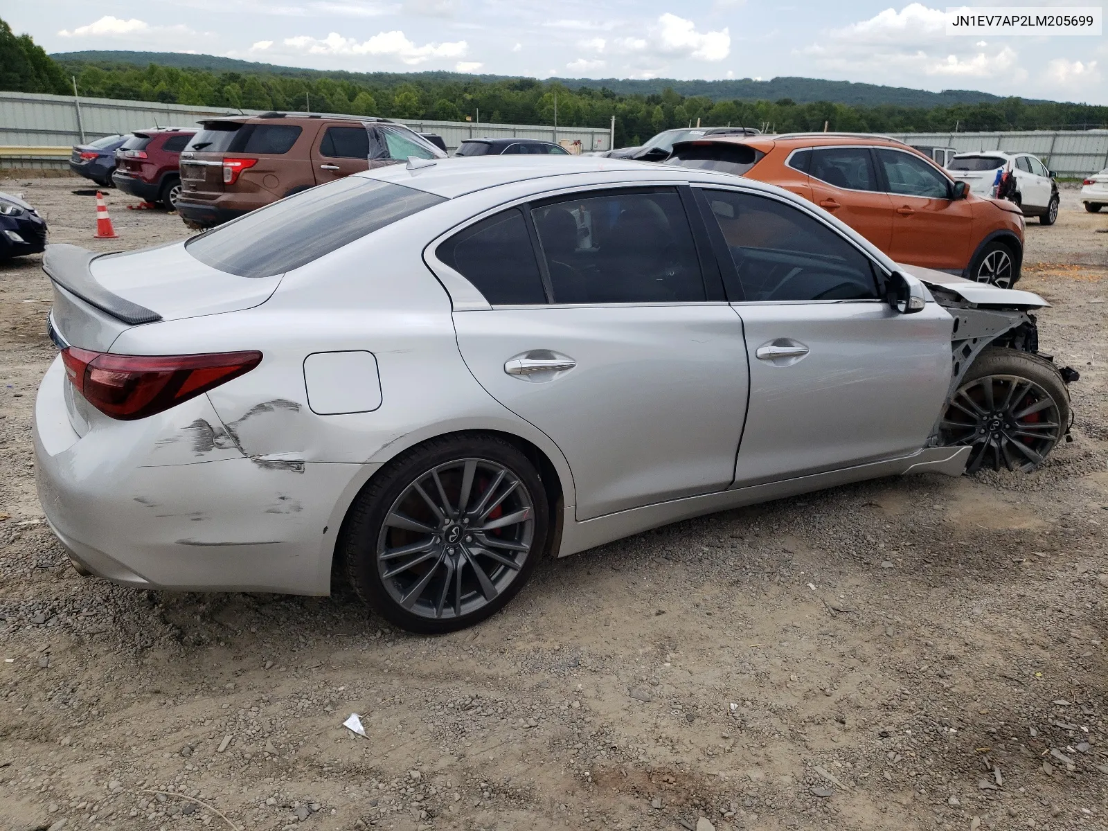 JN1EV7AP2LM205699 2020 Infiniti Q50 Pure