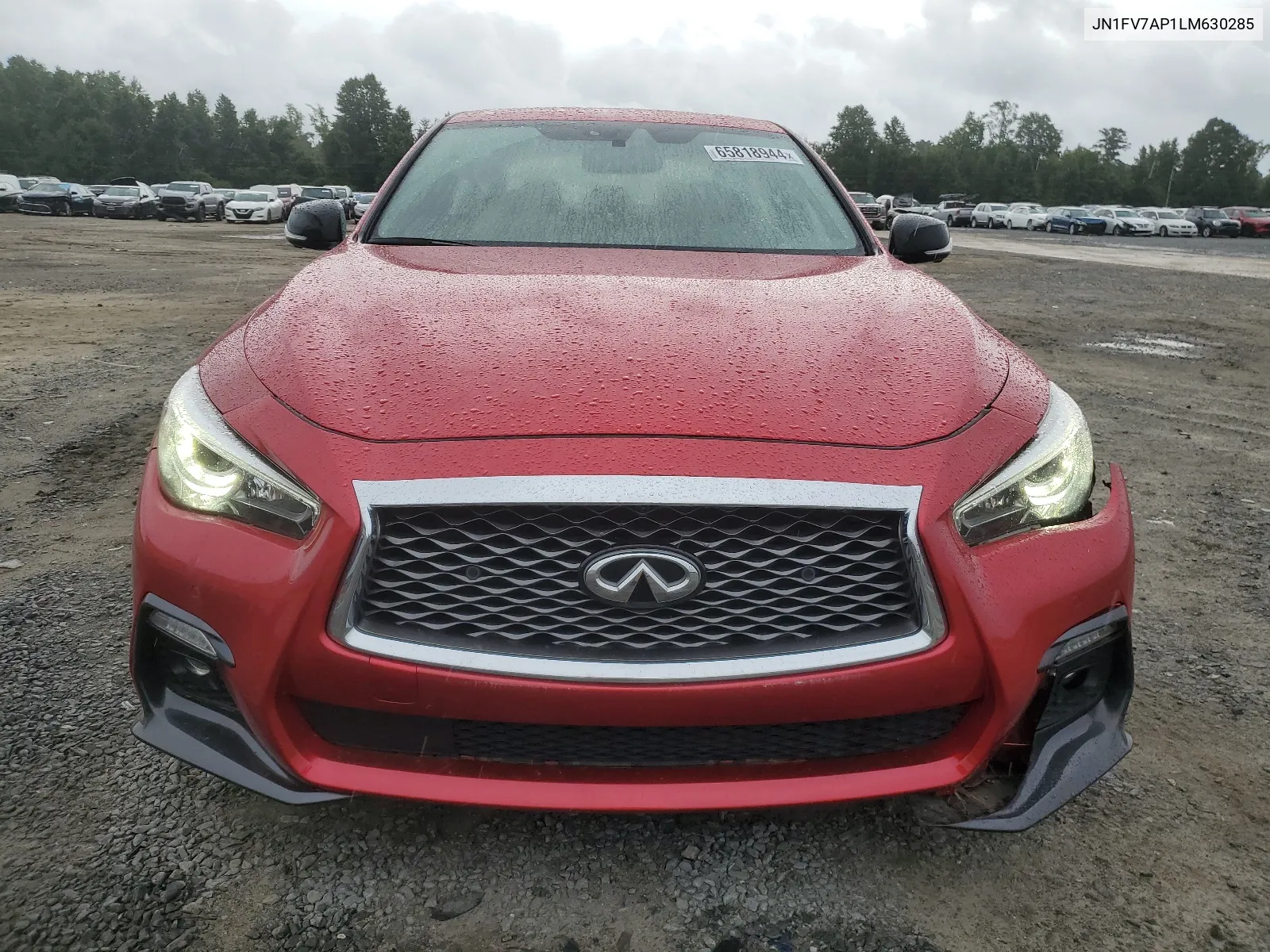 JN1FV7AP1LM630285 2020 Infiniti Q50 Red Sport 400