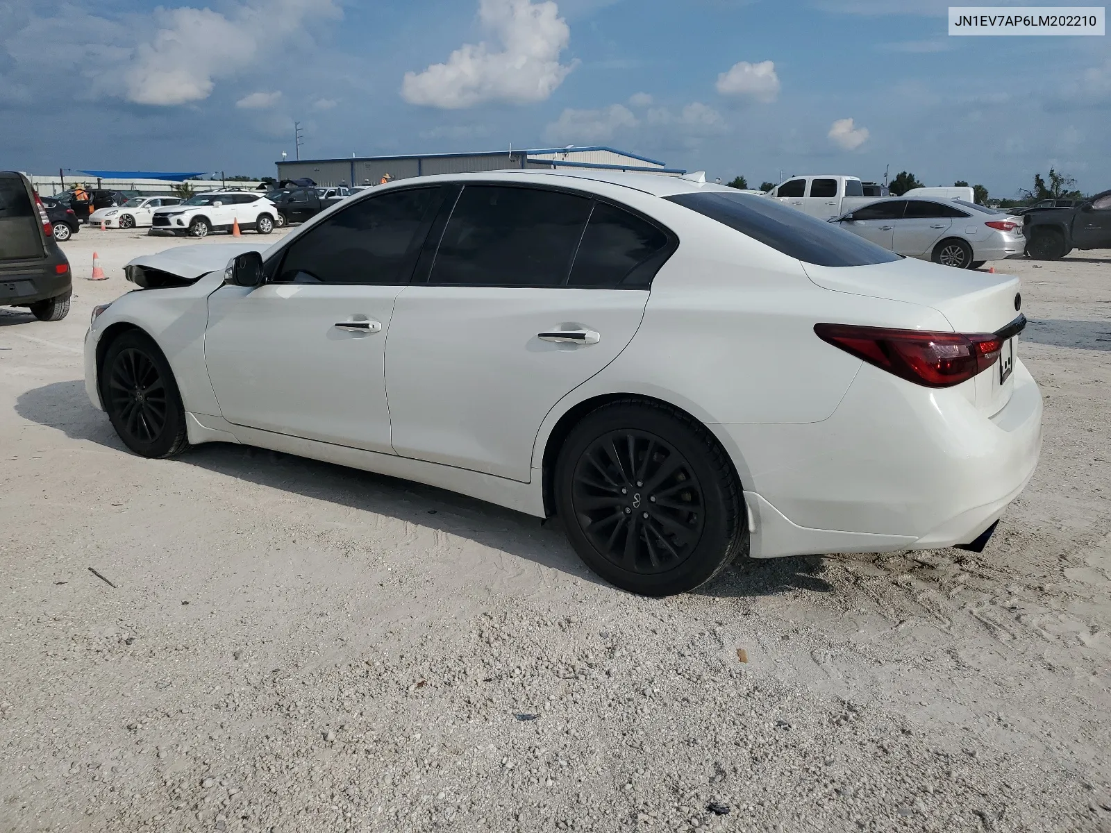 2020 Infiniti Q50 Pure VIN: JN1EV7AP6LM202210 Lot: 66668714