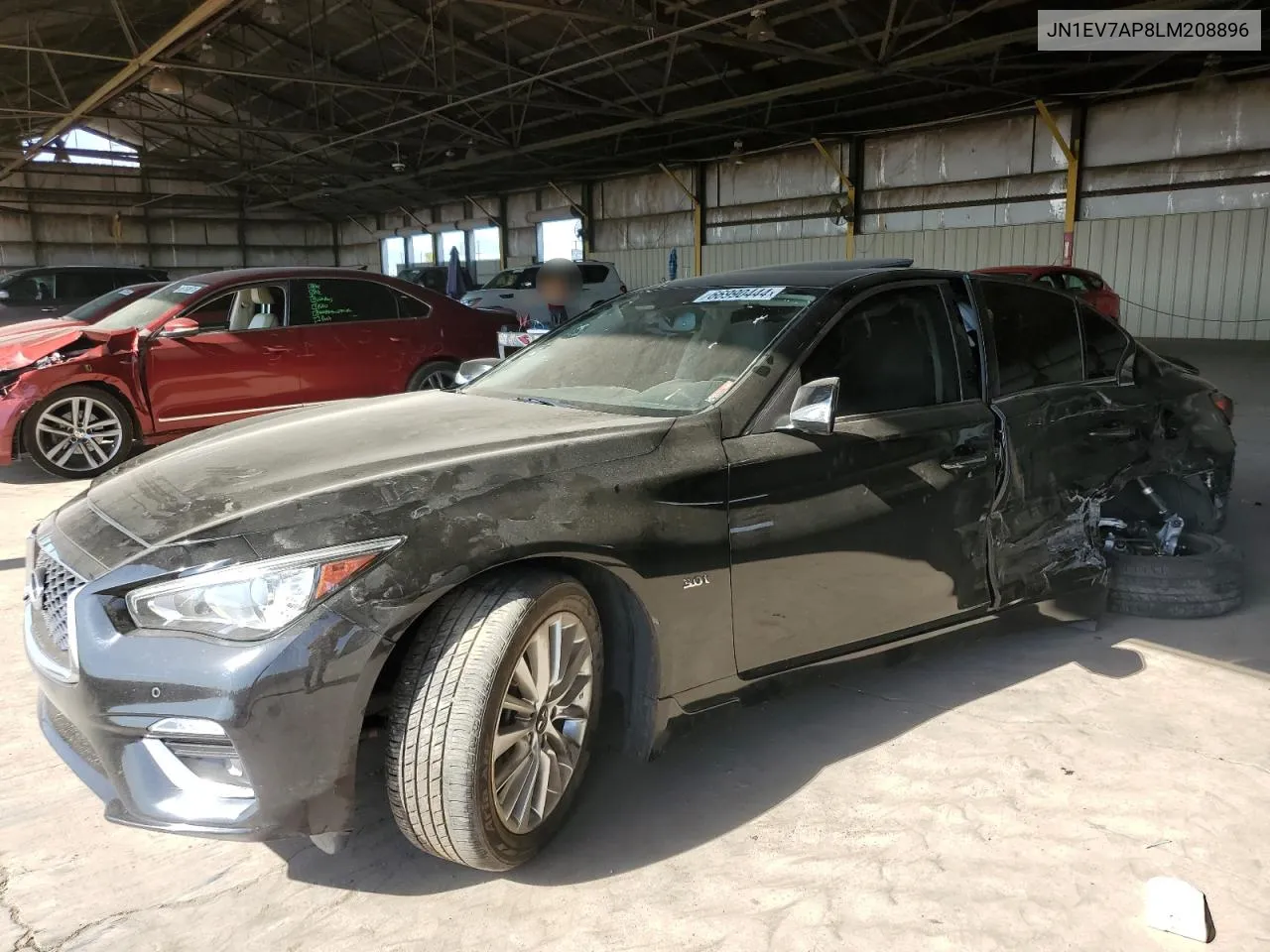 2020 Infiniti Q50 Pure VIN: JN1EV7AP8LM208896 Lot: 66990444