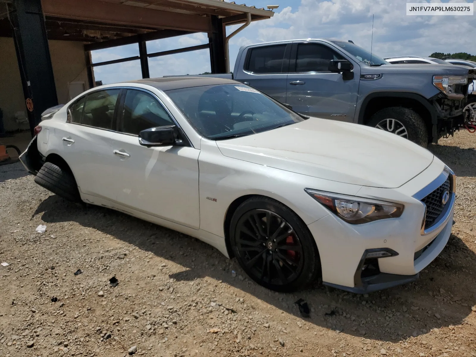 2020 Infiniti Q50 Red Sport 400 VIN: JN1FV7AP9LM630275 Lot: 67312064