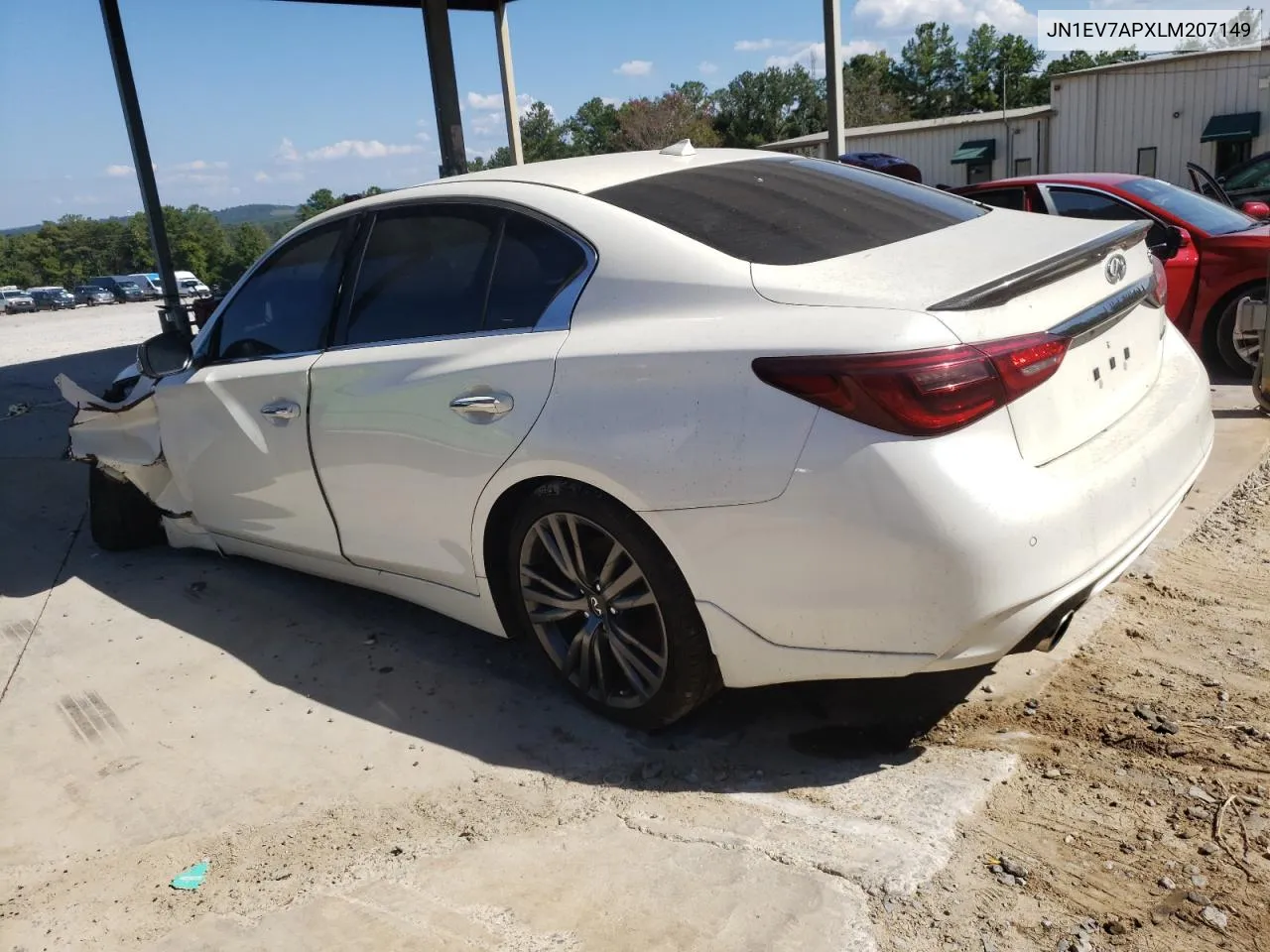 JN1EV7APXLM207149 2020 Infiniti Q50 Pure