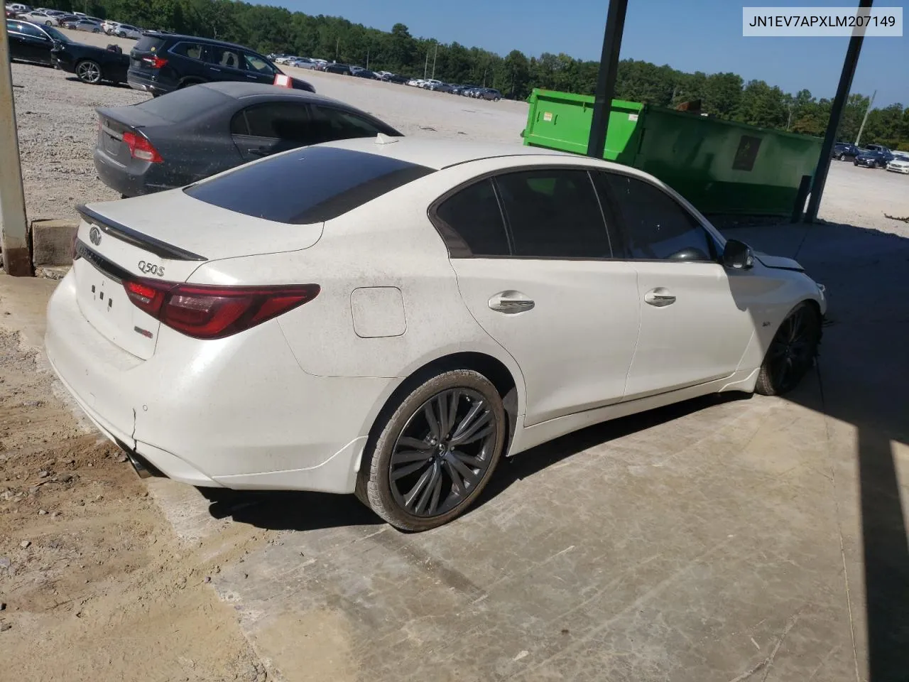 JN1EV7APXLM207149 2020 Infiniti Q50 Pure