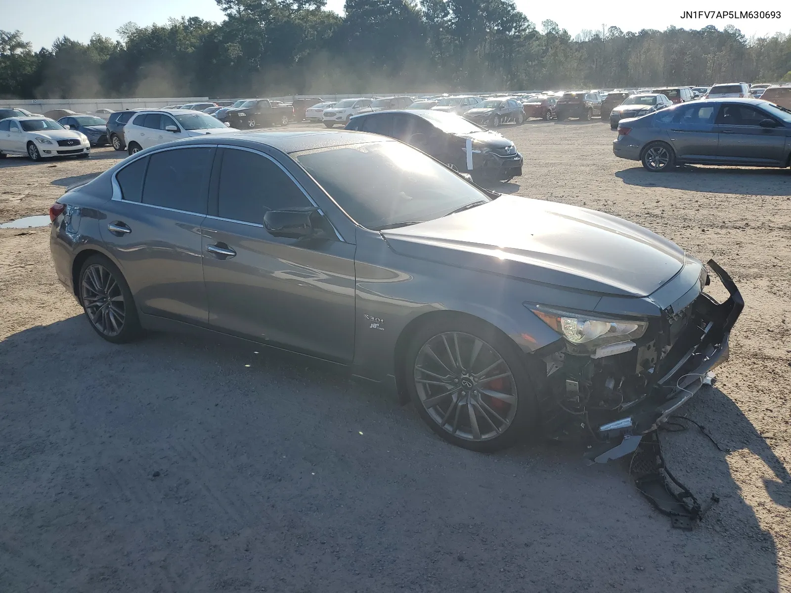 JN1FV7AP5LM630693 2020 Infiniti Q50 Red Sport 400