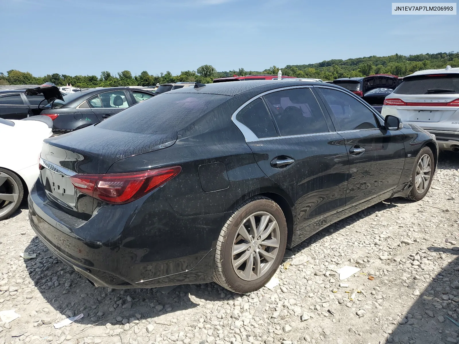 2020 Infiniti Q50 Pure VIN: JN1EV7AP7LM206993 Lot: 68369954