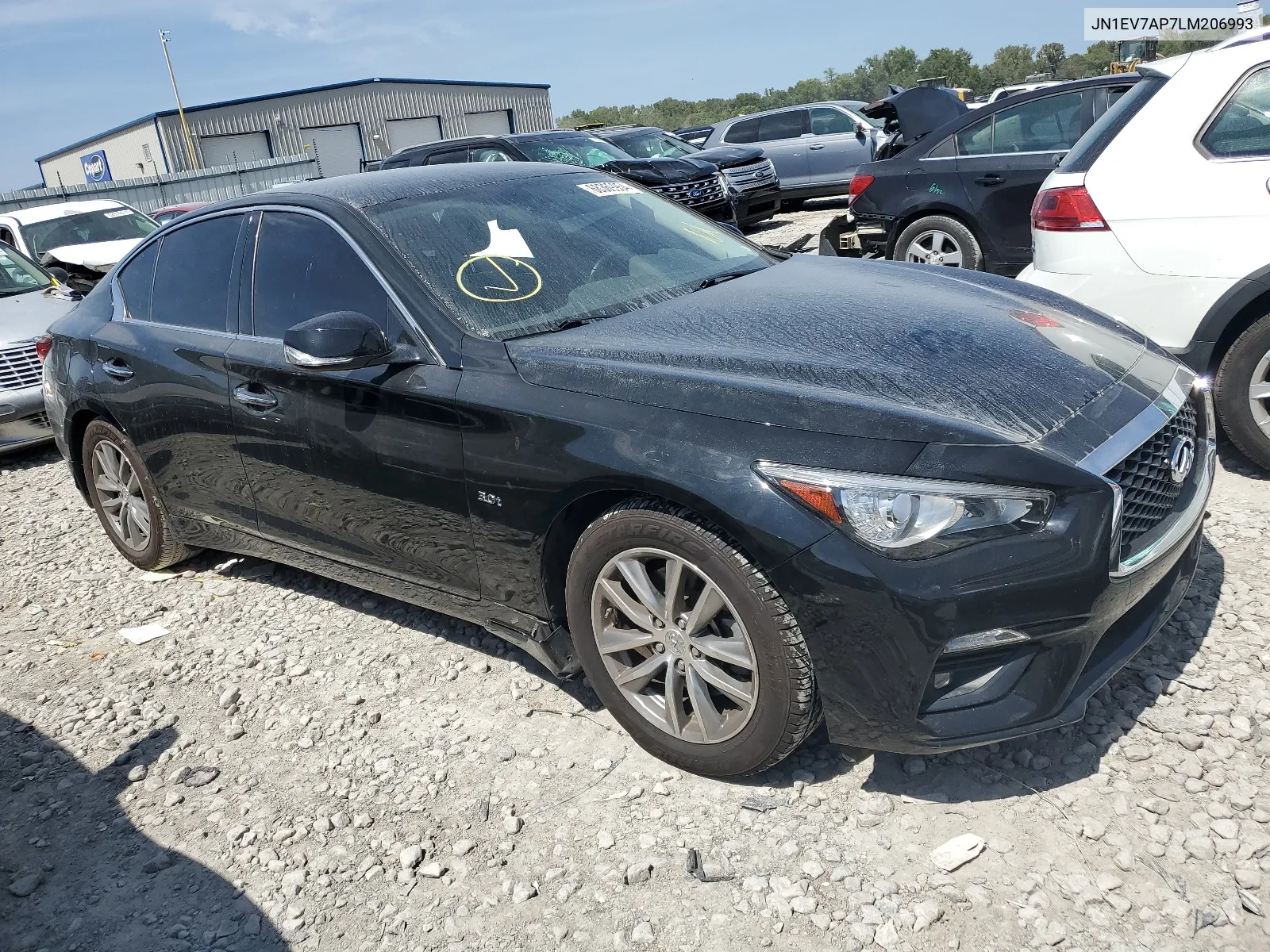 2020 Infiniti Q50 Pure VIN: JN1EV7AP7LM206993 Lot: 68369954