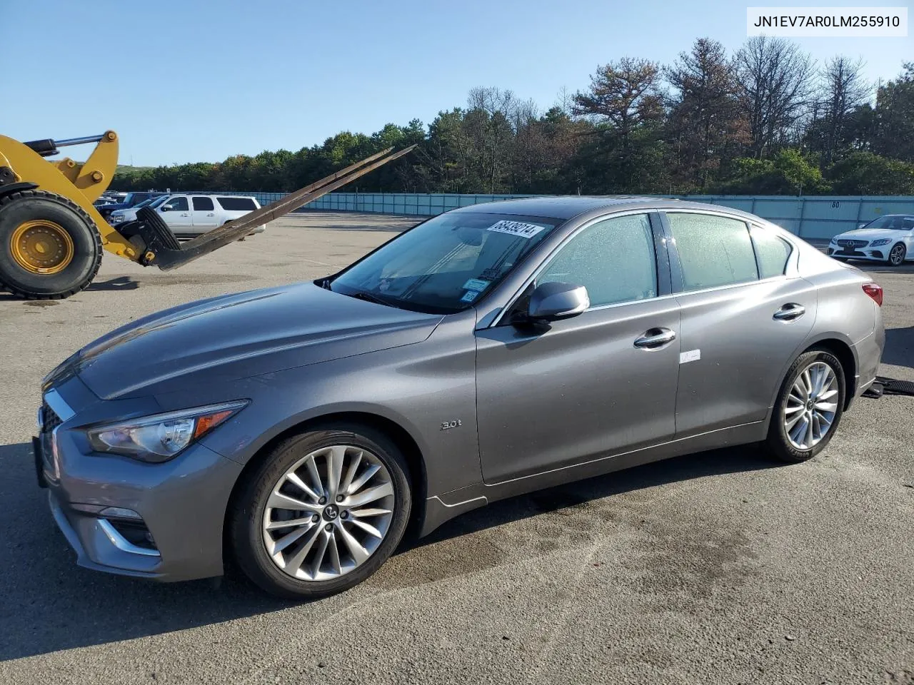 JN1EV7AR0LM255910 2020 Infiniti Q50 Pure