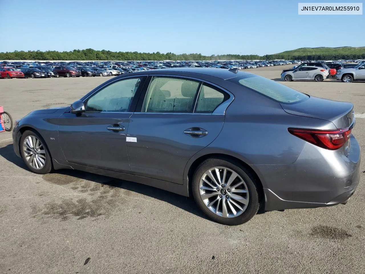 2020 Infiniti Q50 Pure VIN: JN1EV7AR0LM255910 Lot: 68439214