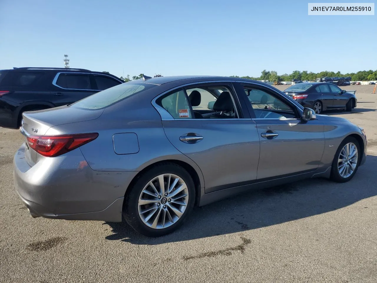 2020 Infiniti Q50 Pure VIN: JN1EV7AR0LM255910 Lot: 68439214