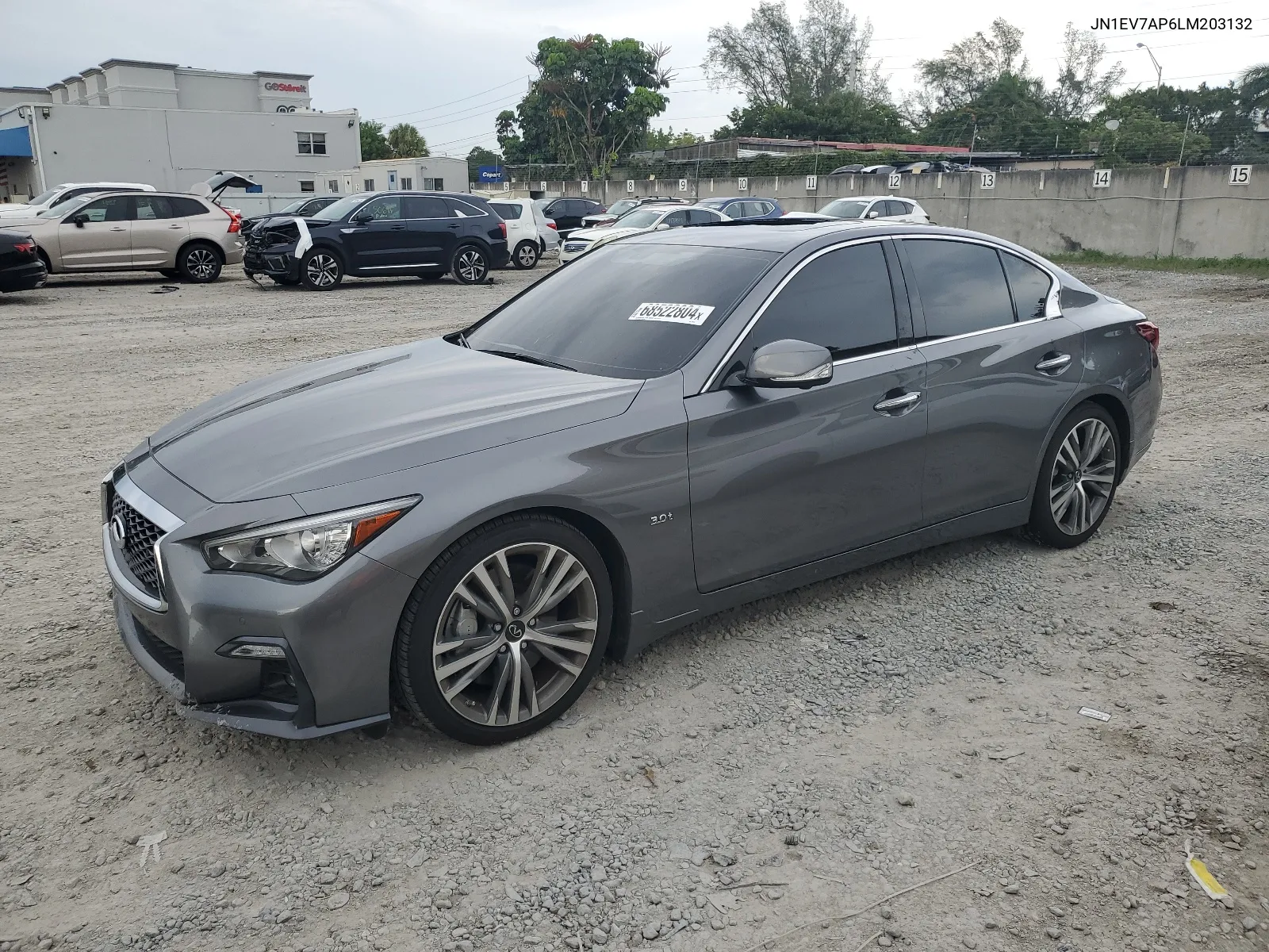 JN1EV7AP6LM203132 2020 Infiniti Q50 Pure