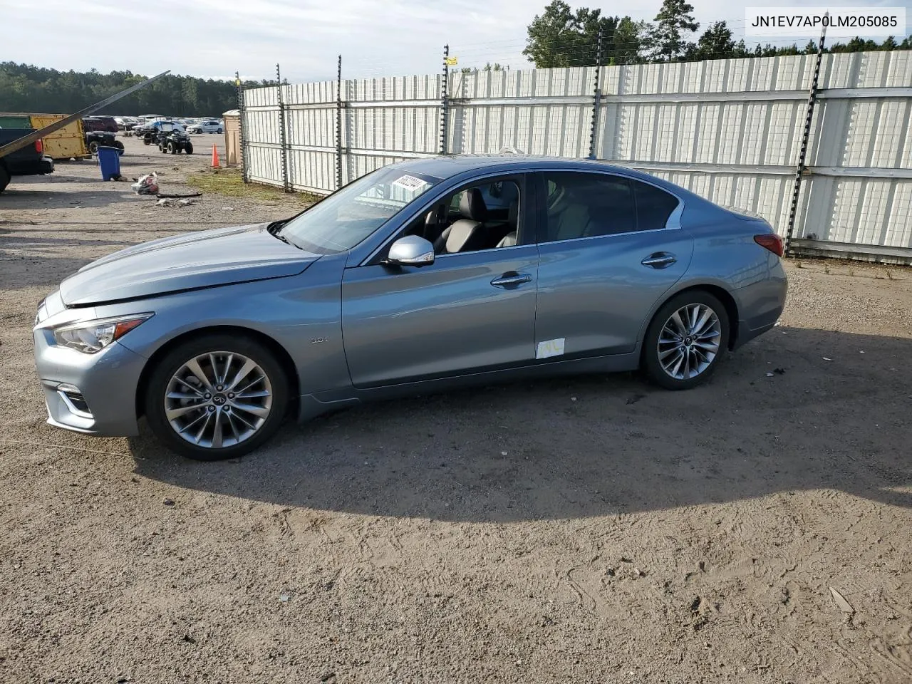 JN1EV7AP0LM205085 2020 Infiniti Q50 Pure