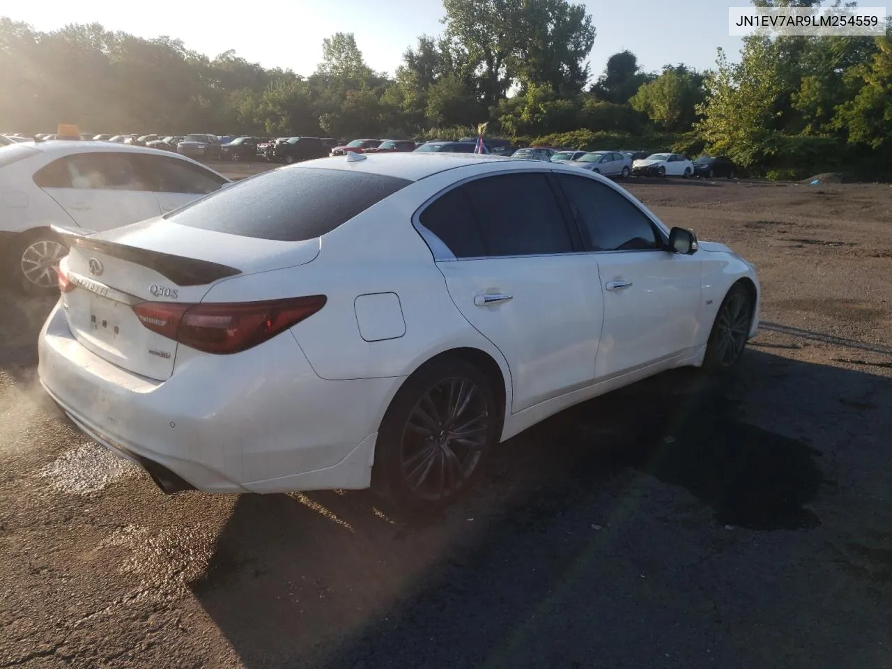 JN1EV7AR9LM254559 2020 Infiniti Q50 Pure