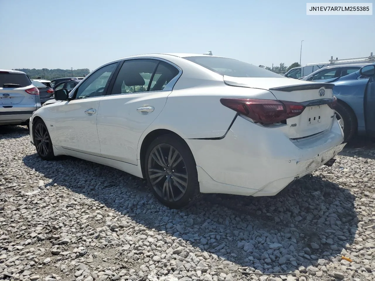 2020 Infiniti Q50 Pure VIN: JN1EV7AR7LM255385 Lot: 68931254