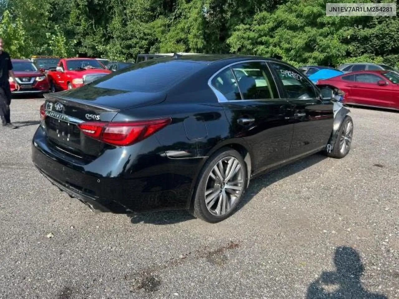 JN1EV7AR1LM254281 2020 Infiniti Q50 Pure