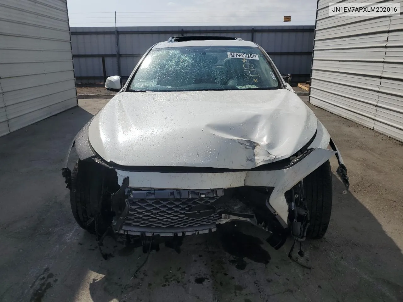 JN1EV7APXLM202016 2020 Infiniti Q50 Pure