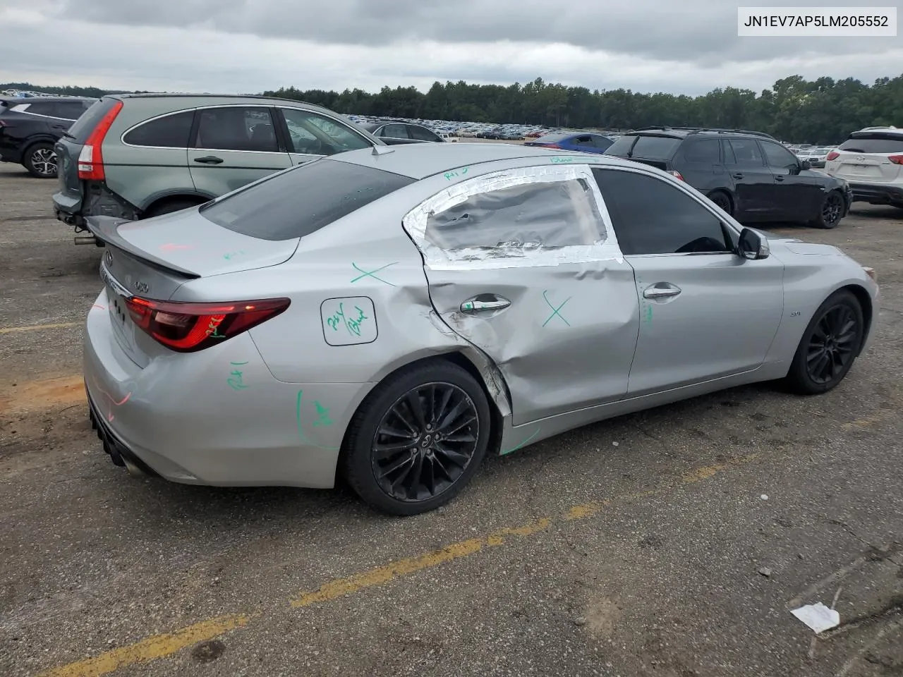 JN1EV7AP5LM205552 2020 Infiniti Q50 Pure