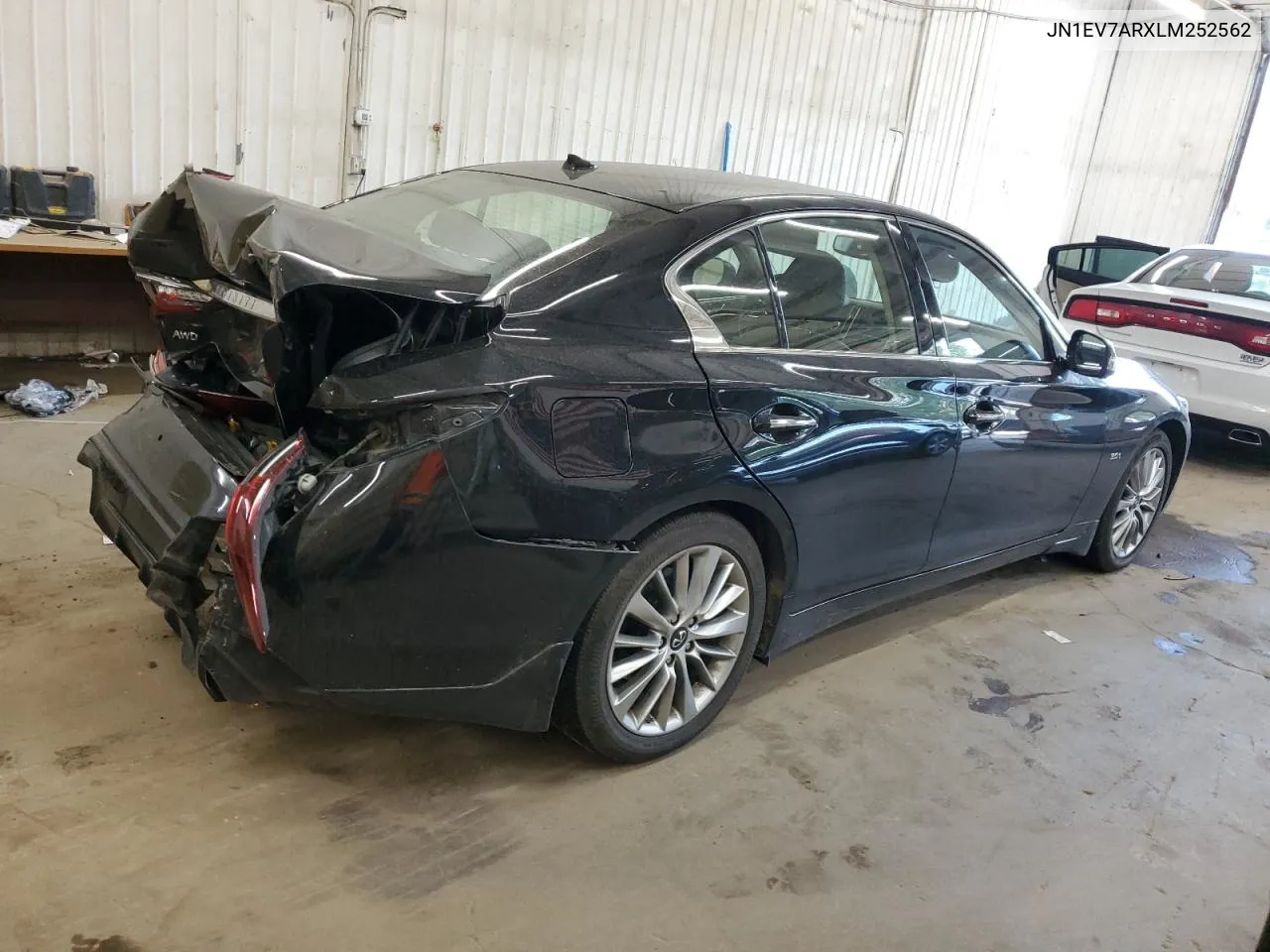 2020 Infiniti Q50 Pure VIN: JN1EV7ARXLM252562 Lot: 70493274