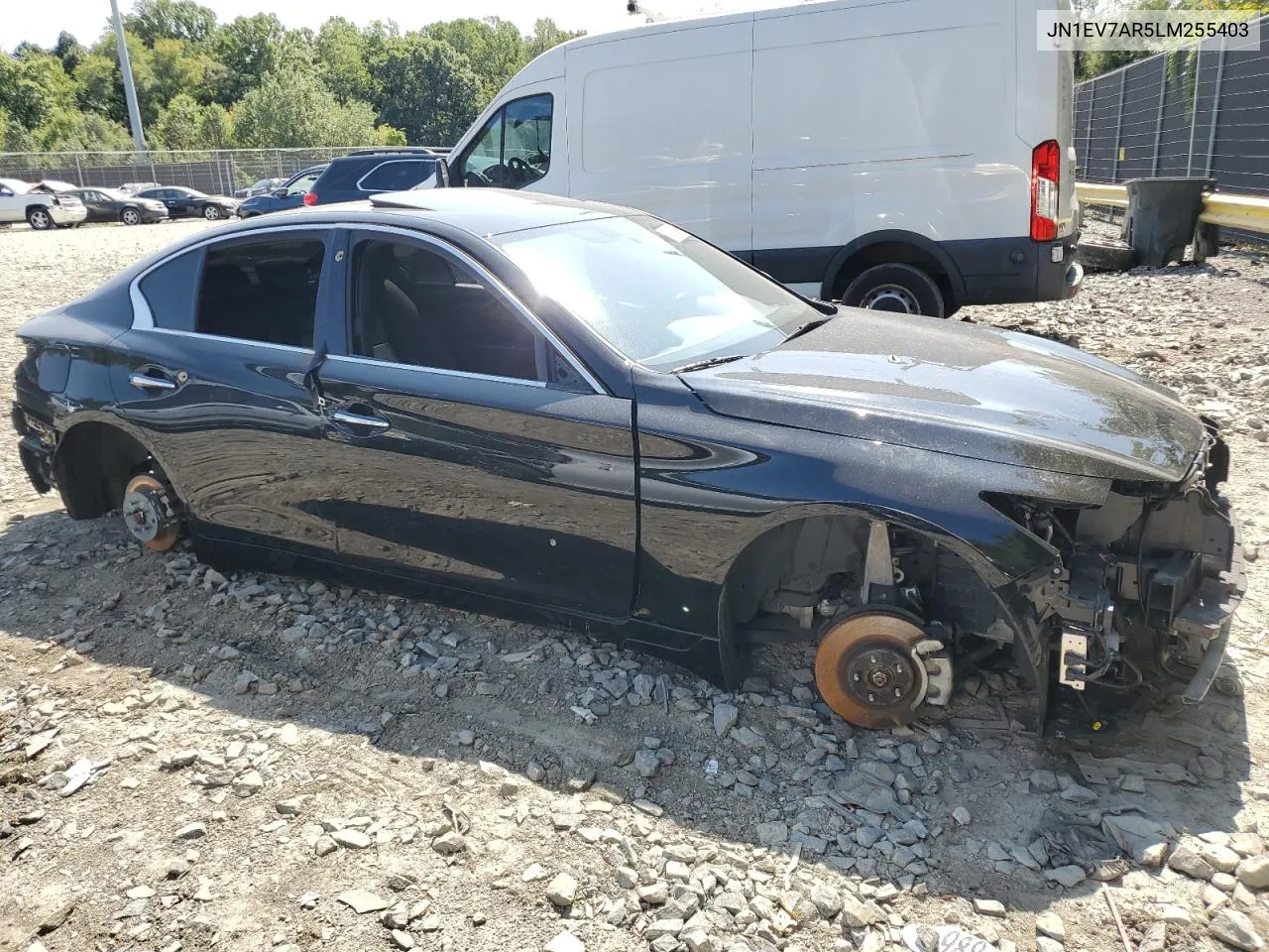 JN1EV7AR5LM255403 2020 Infiniti Q50 Pure