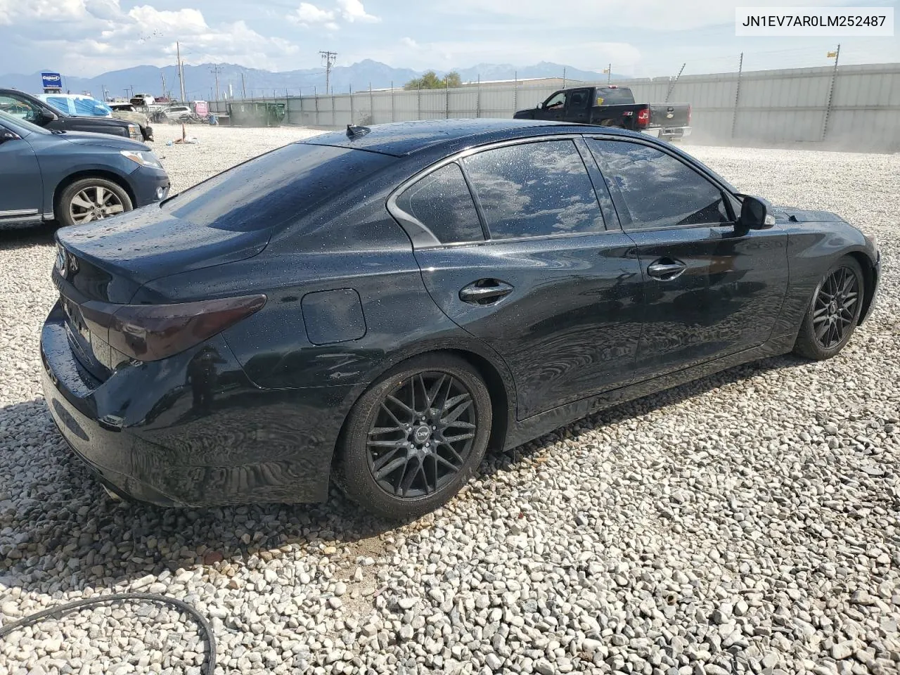 JN1EV7AR0LM252487 2020 Infiniti Q50 Pure