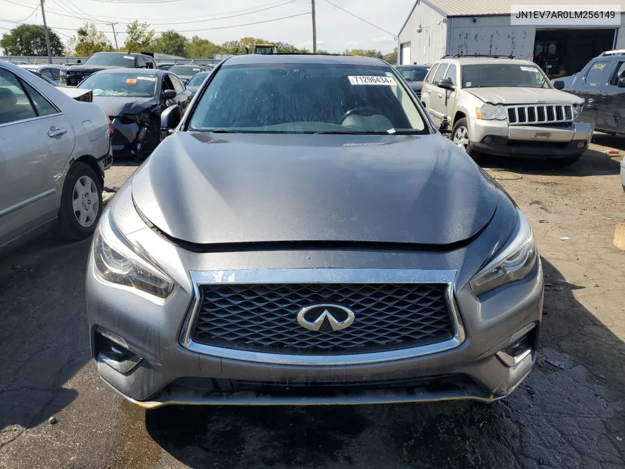 2020 Infiniti Q50 Pure VIN: JN1EV7AR0LM256149 Lot: 71296434