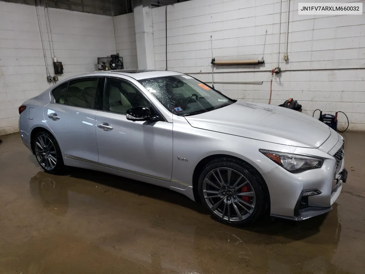 JN1FV7ARXLM660032 2020 Infiniti Q50 Red Sport 400