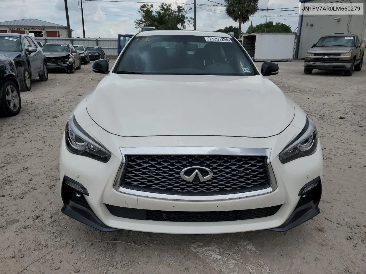 JN1FV7AR0LM660279 2020 Infiniti Q50 Red Sport 400