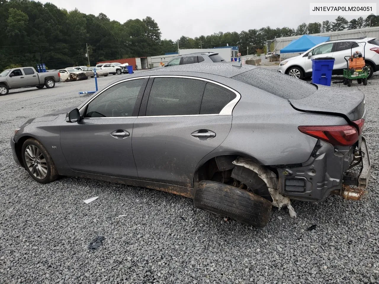 2020 Infiniti Q50 Pure VIN: JN1EV7AP0LM204051 Lot: 71569654