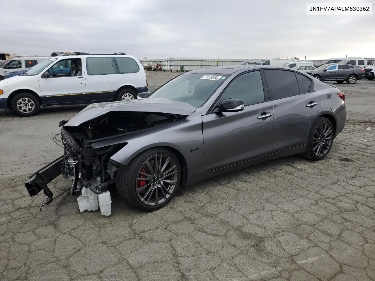 JN1FV7AP4LM630362 2020 Infiniti Q50 Red Sport 400