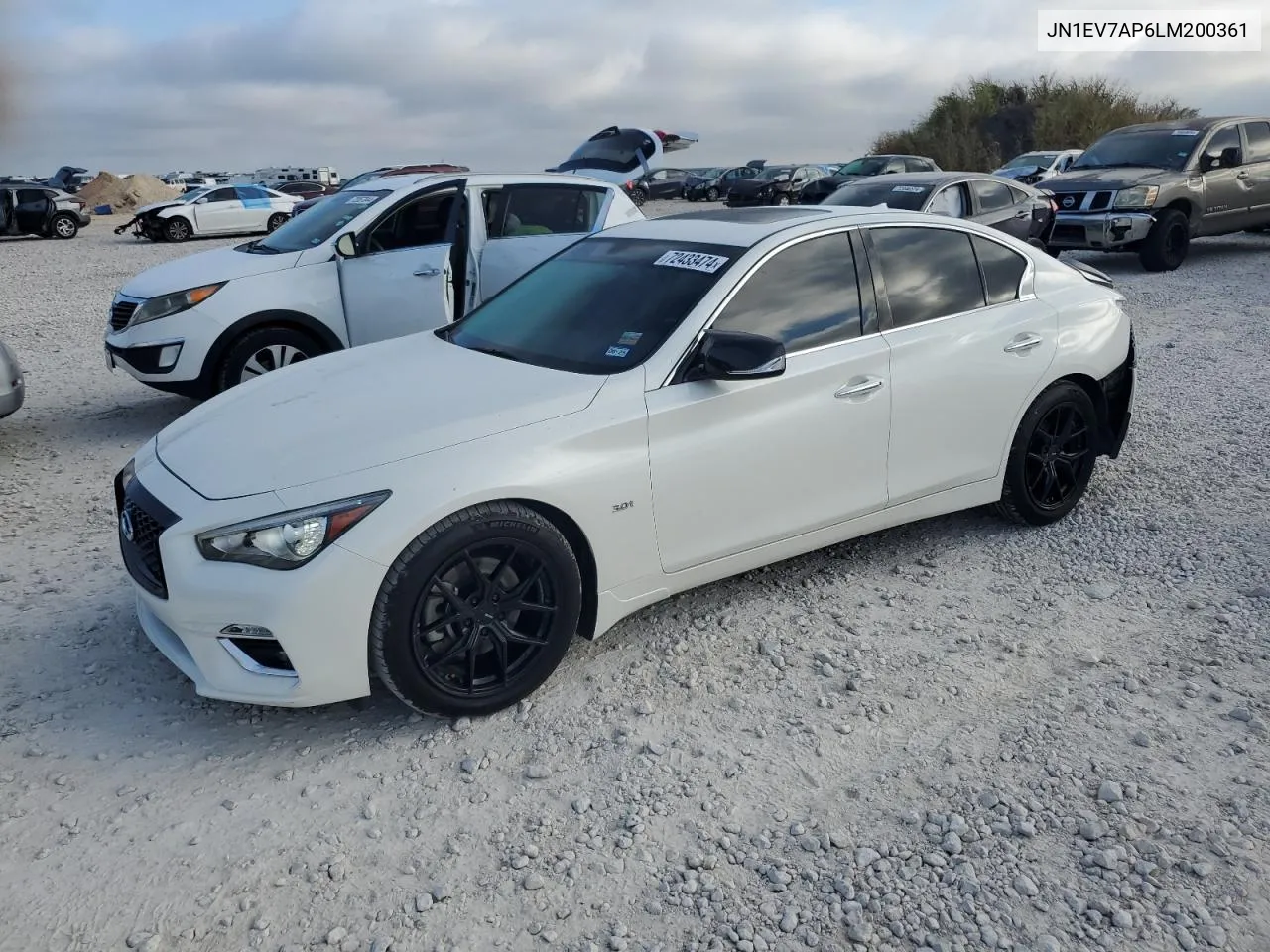 JN1EV7AP6LM200361 2020 Infiniti Q50 Pure