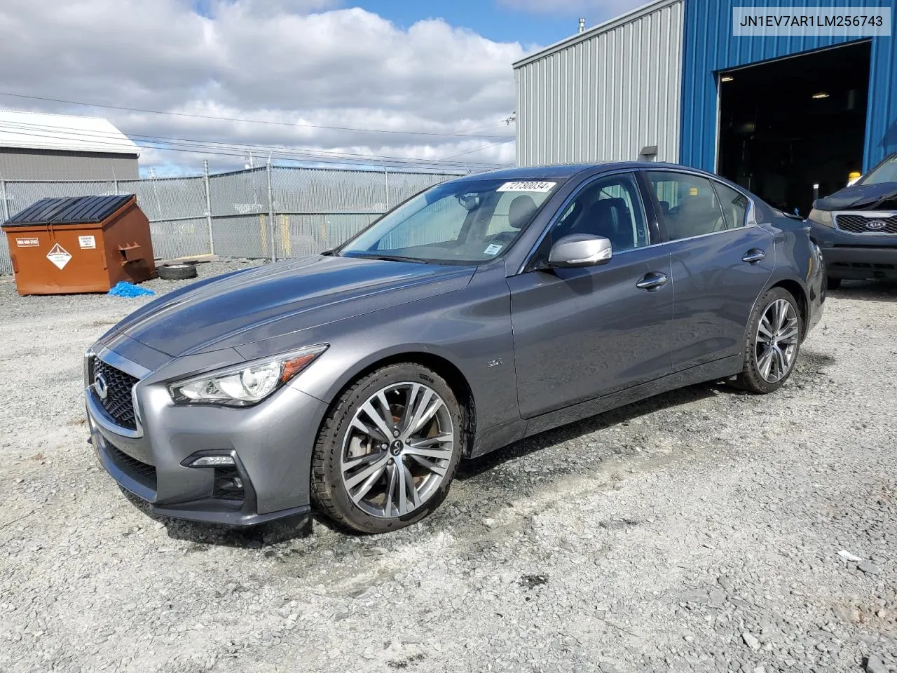 JN1EV7AR1LM256743 2020 Infiniti Q50 Pure