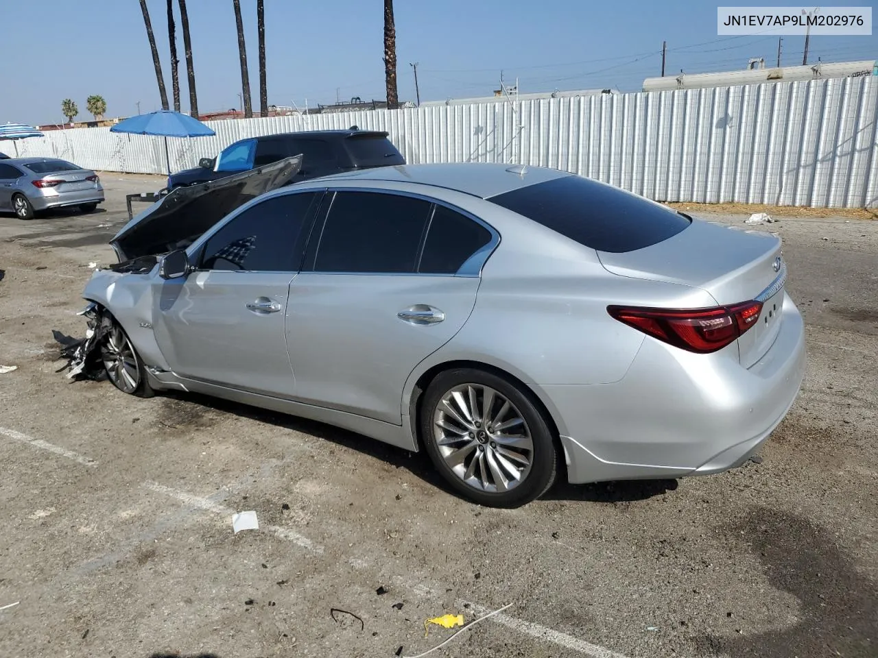 JN1EV7AP9LM202976 2020 Infiniti Q50 Pure