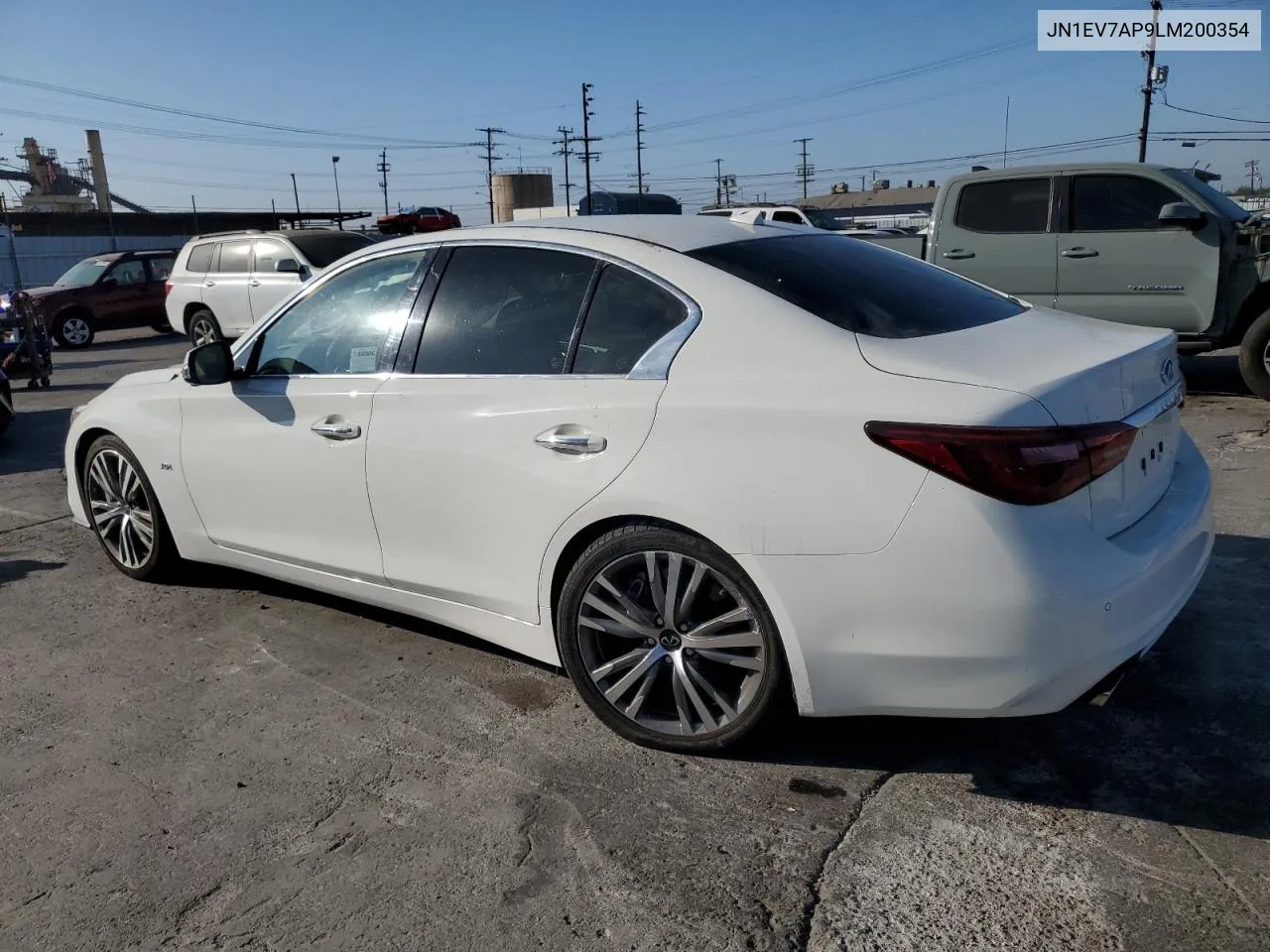 2020 Infiniti Q50 Pure VIN: JN1EV7AP9LM200354 Lot: 73368984