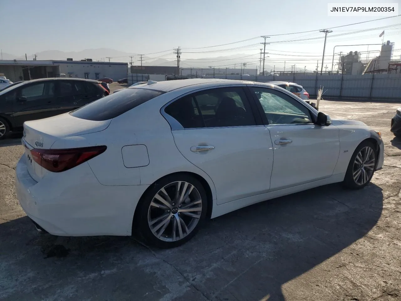 2020 Infiniti Q50 Pure VIN: JN1EV7AP9LM200354 Lot: 73368984