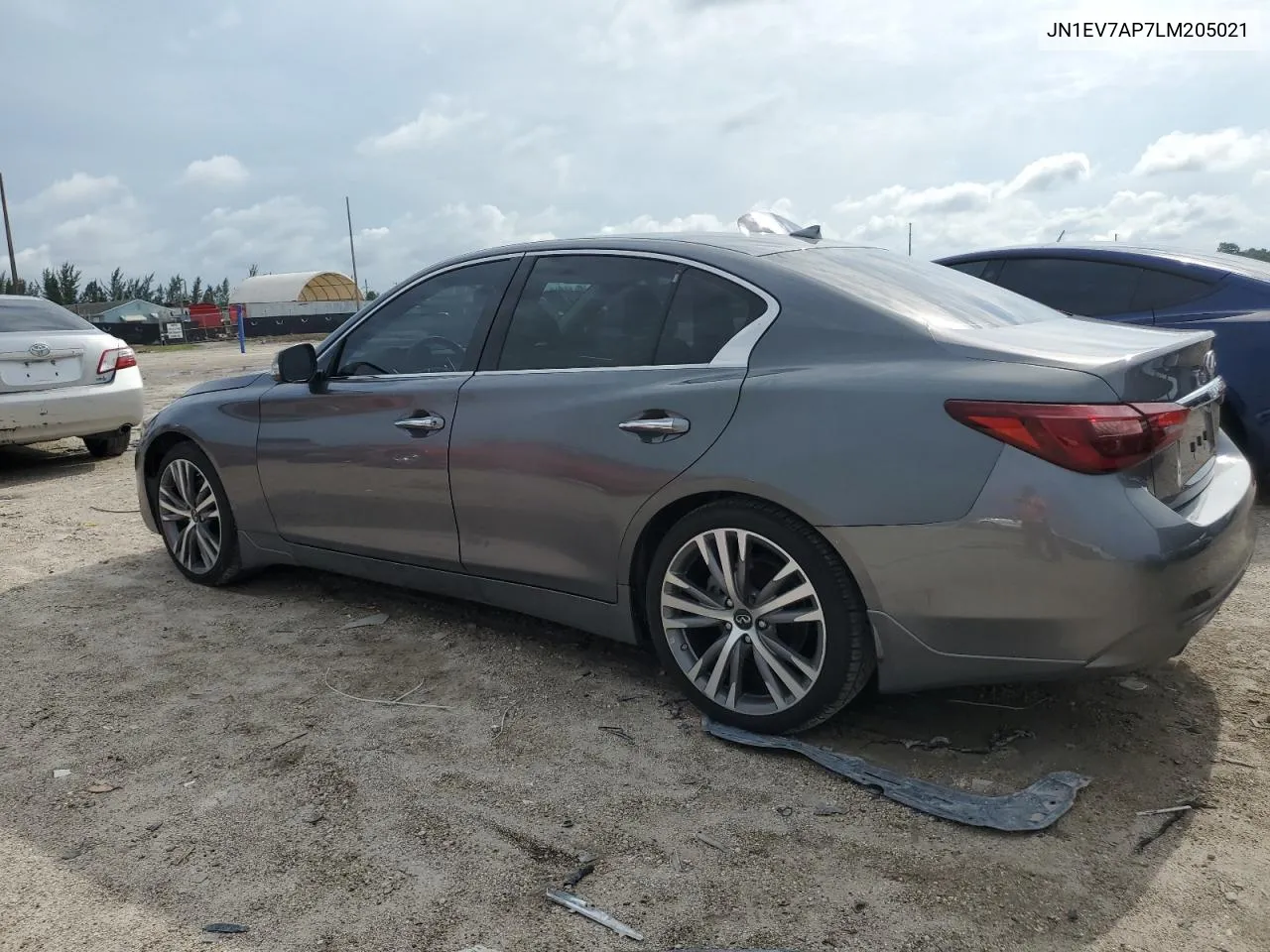 2020 Infiniti Q50 Pure VIN: JN1EV7AP7LM205021 Lot: 73703644