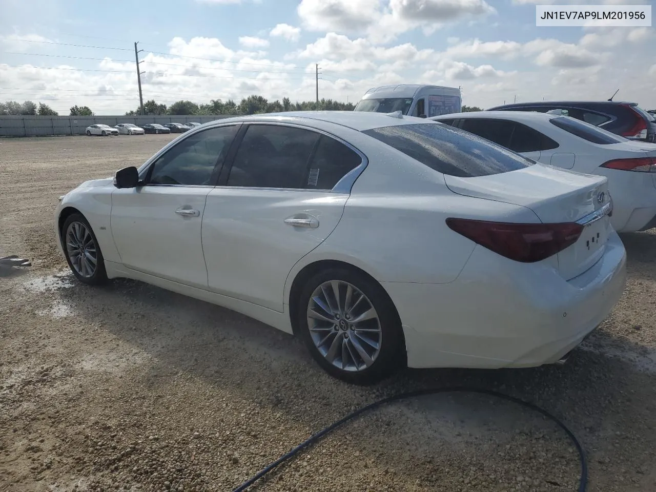 2020 Infiniti Q50 Pure VIN: JN1EV7AP9LM201956 Lot: 74082834