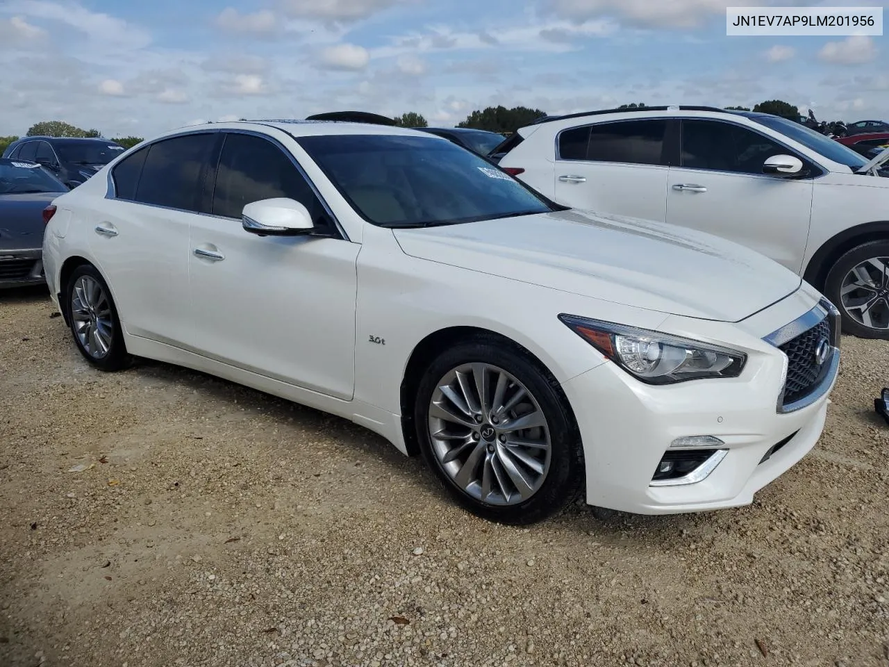 2020 Infiniti Q50 Pure VIN: JN1EV7AP9LM201956 Lot: 74082834