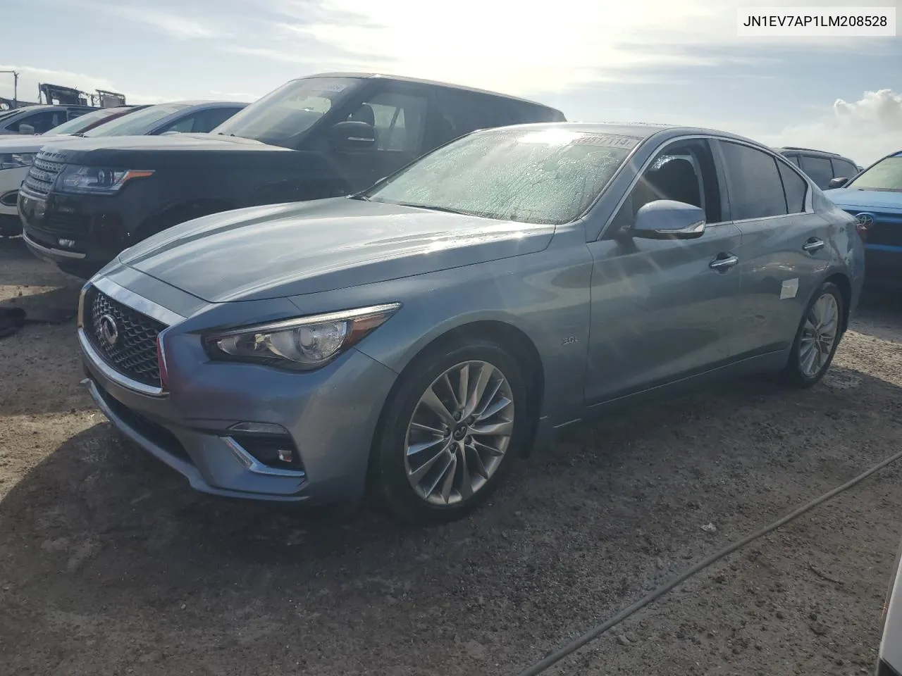 2020 Infiniti Q50 Pure VIN: JN1EV7AP1LM208528 Lot: 74817114