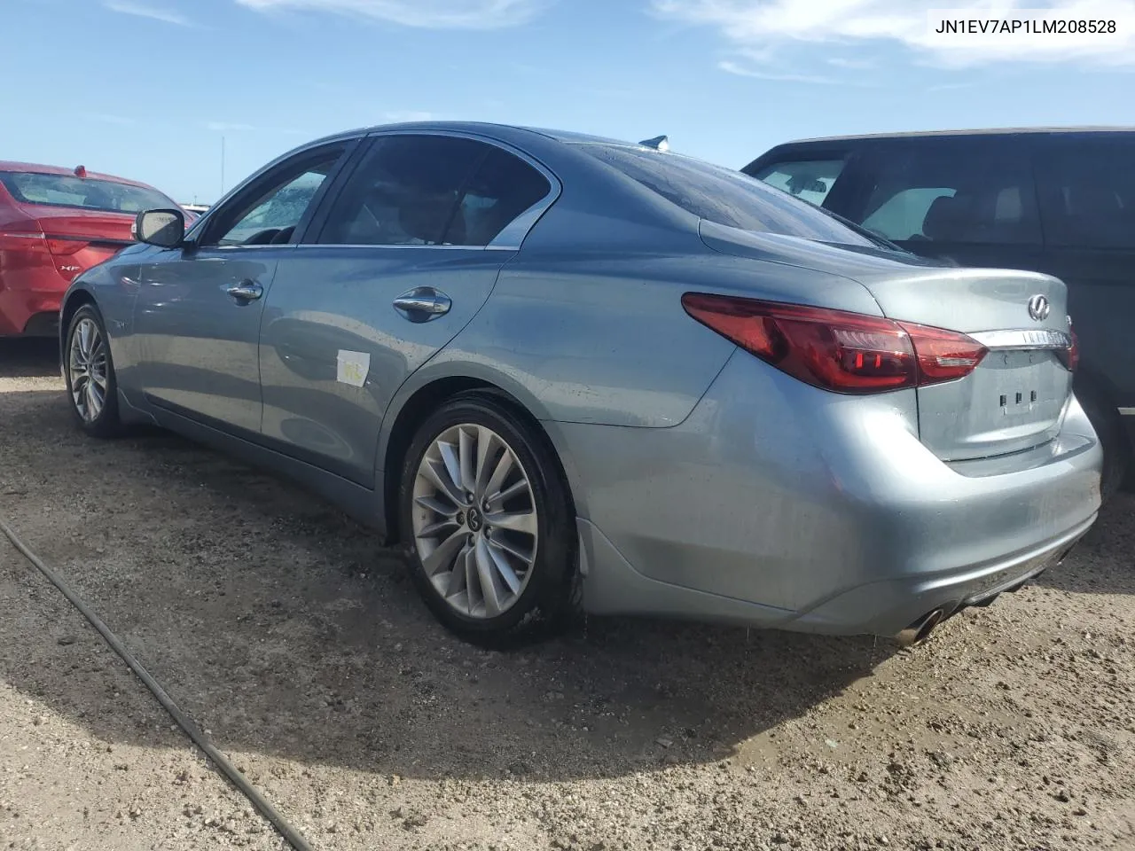 2020 Infiniti Q50 Pure VIN: JN1EV7AP1LM208528 Lot: 74817114