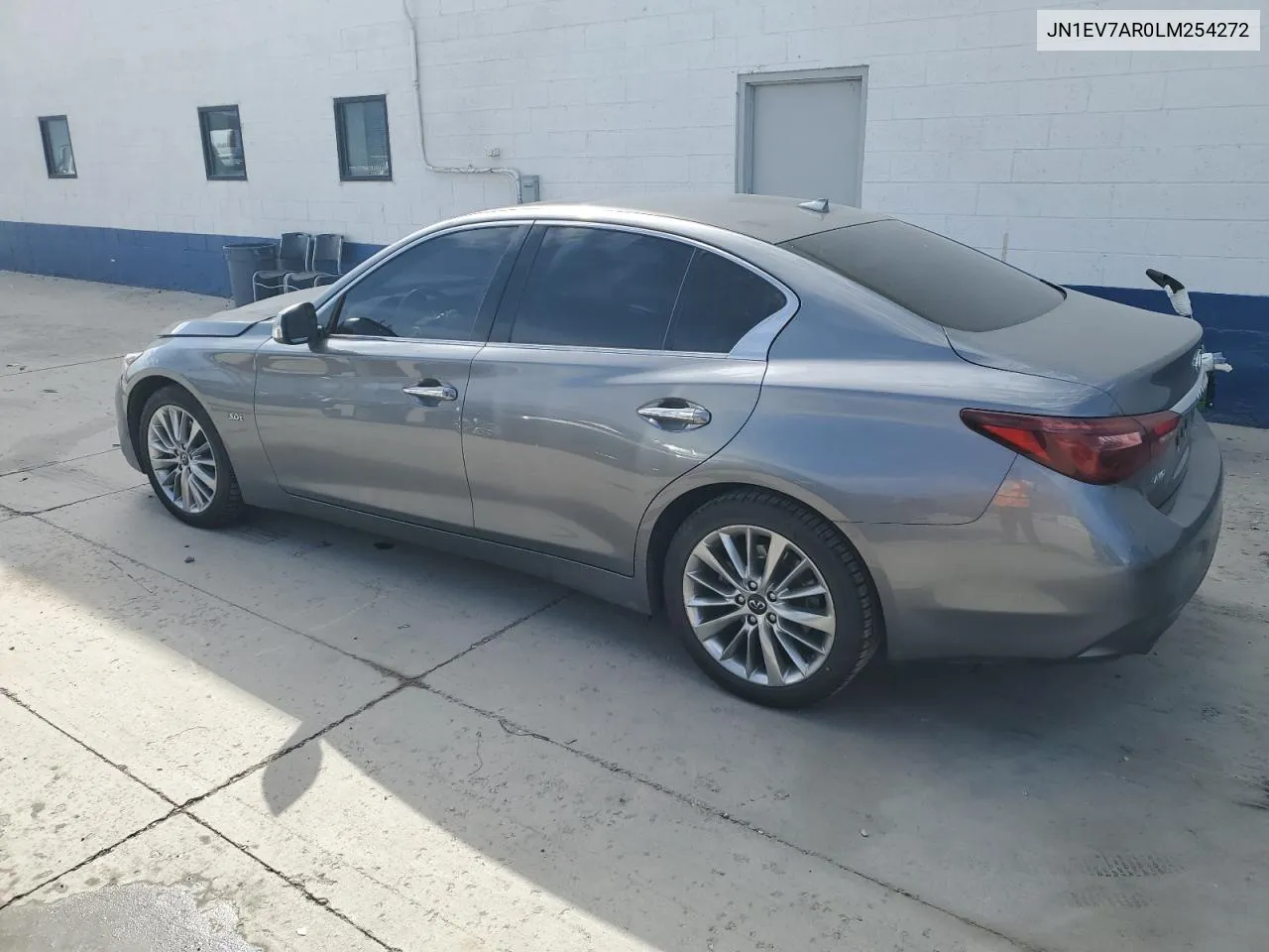 2020 Infiniti Q50 Pure VIN: JN1EV7AR0LM254272 Lot: 75409134